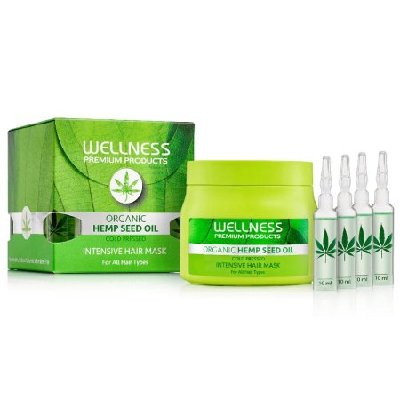 ماسك مكثف للشعر الجاف و التالف 500 مل + 4 امبولات