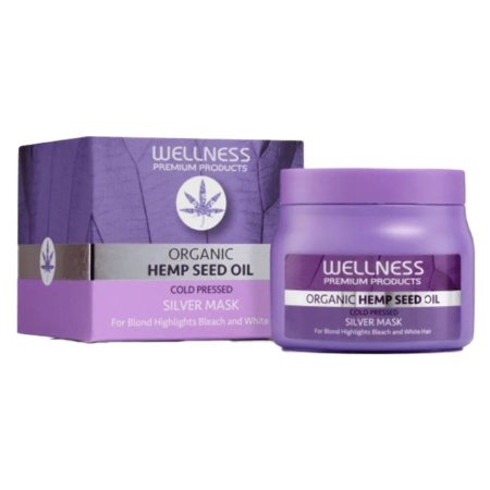 قناع للشعر الأشقر والخفيف والتالف من سلسلة Premium Silver